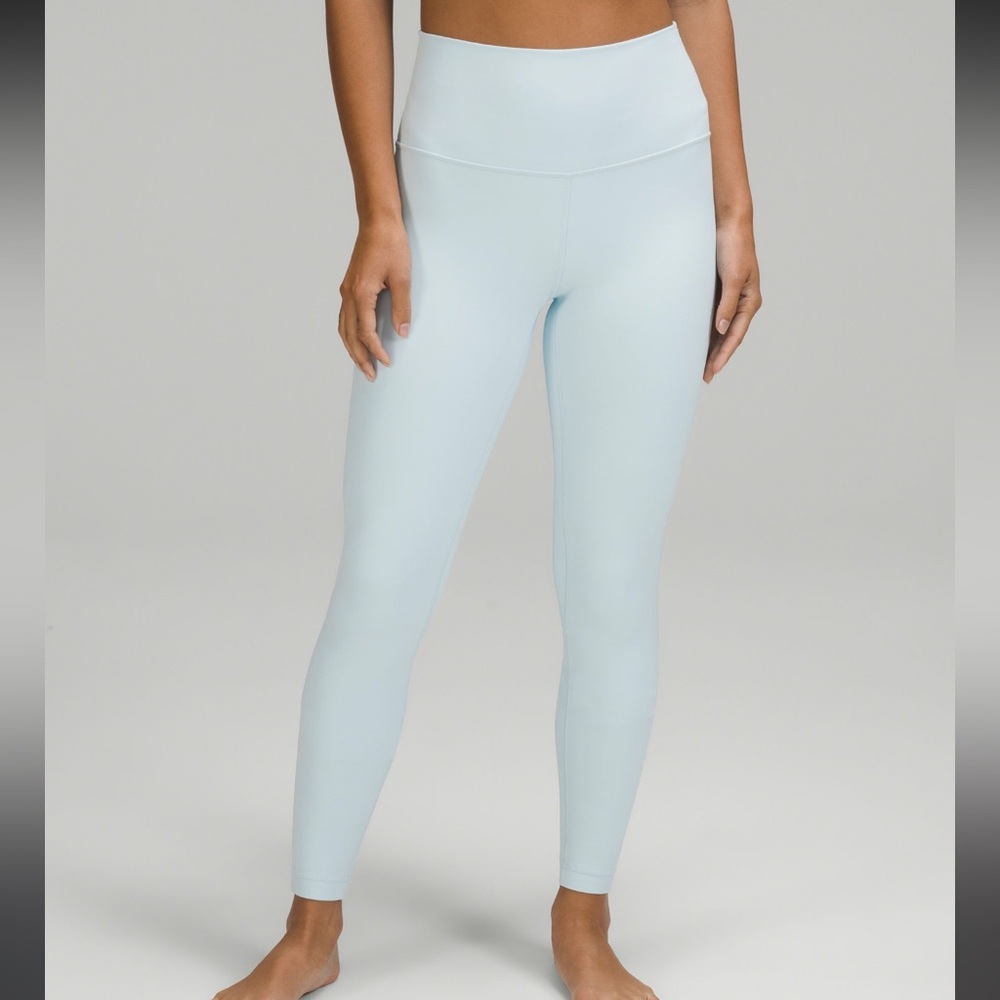 Lululemon Align 25” leggings POWDER BLUE